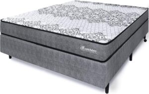 Cama Box Colchão Casal Ortopédico Sleep Extra Firme 138x188x51cm - BF Colchões