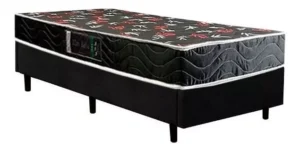 Cama Box Ducci Conjugado Oriental Solteiro 188cmx88cm Preto É Boa