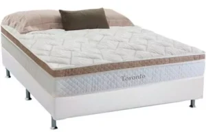 Cama Box e Colchão Herval Toronto Casal 138x188 É Boa 