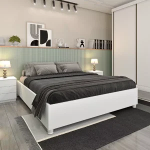 Cama Queen em MDP 203cmx164cm Mônaco É Boa