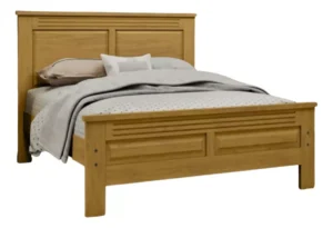 Cama De Casal Queen Florença Cor Avelã Linha Florença É Boa