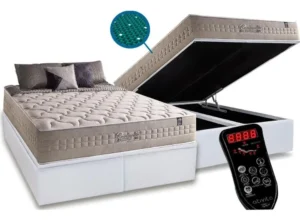 Cama Box Baú King Colchão Molas Ensacadas Anjos Masterpock É Boa VEJA AQUI Se Compensa Comprar