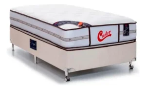 Cama Box + Colchão Castor Solteiro Vitagel Classic Df 88x188 É Boa VEJA AQUI Se Compensa Comprar