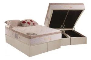 Cama Box Baú King: Colchão Molas Ensacadas Herval Masterpock É Boa VEJA AQUI Se Compensa Comprar