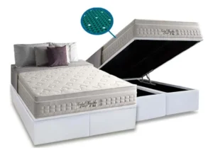Cama Box Baú King: Colchão Magnético Anjos Confort Nude É Boa VEJA AQUI Se Compensa Comprar