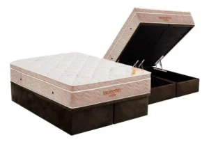 Cama Box Baú King: Colchão Espuma D33 Ortobom Viscoelástico É Boa VEJA AQUI Se Compensa Comprar