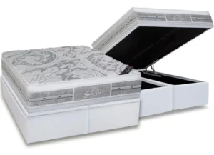 Cama Box Baú King: Colchão Molas Castor Pocket Super Luxo É Boa VEJA AQUI Se Compensa Comprar