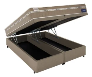 Cama Box King 193x203 Baú Molas Ensacadas Maranello Fortezza É Boa VEJA AQUI Se Compensa Comprar