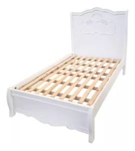 Cama De Casal Baixa De Madeira Maciça Branca Victor Decor É Boa VEJA AQUI Se Compensa Comprar