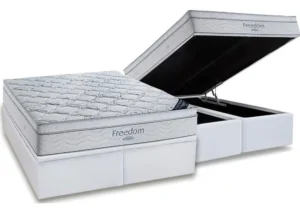 Cama Box Baú King: Colchão Molas Ortobom Superpocket Freedo É Boa VEJA AQUI Se Compensa Comprar