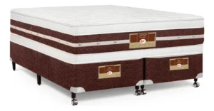 Cama + Colchão Castor King Silver Star Double Hibrido 193x203 É Boa VEJA AQUI Se Compensa Comprar