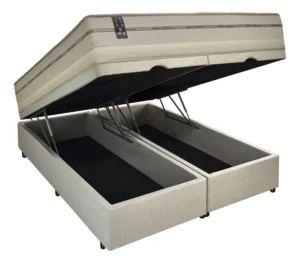 Cama Box Queen Baú Molas Ensacada Gran Meliá Organic 158x198 É Boa VEJA AQUI Se Compensa Comprar