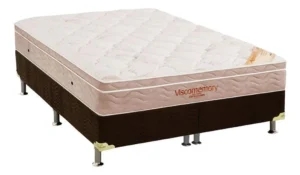 Cama Box King: Colchão Espuma Ortobom Viscomemory É Boa VEJA AQUI Se Compensa Comprar