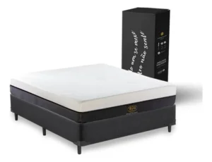 Cama Box + Colchão Hybrid Premium 158x198 Garantia 12 anos É Boa VEJA AQUI Se Compensa Comprar