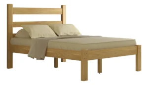 Neloja Cama Casal 100% Em Madeira Maciça Rubi Elegante É Boa VEJA AQUI Se Compensa Comprar