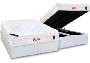 Cama Box Baú Queen: Colchão Molas Castor Pocket Gold Star V É Boa VEJA AQUI Se Compensa Comprar