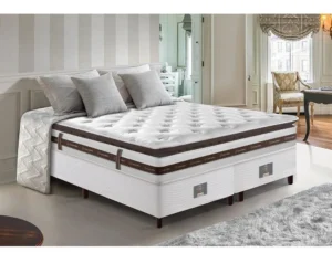 Cama Box King Colchão + Box 193x203 Molas Ensacadas Cama inBox Relax Pillow É Boa VEJA AQUI Se Compensa Comprar