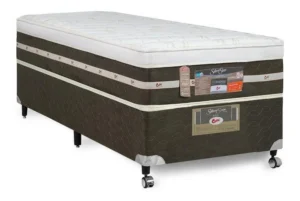 Cama Box+colchão Castor Solt Bonnel Silver Star One 120x203 É Boa VEJA AQUI Se Compensa Comprar