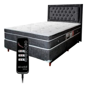 Cama Box Casal Mag Hr Soft Massageador Cabeceira É Boa VEJA AQUI Se Compensa Comprar