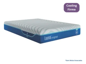 Colchão Casal Luuna Original Cooling Firme Tecnologia Cooling Touch 4 Espumas É Bom VEJA AQUI