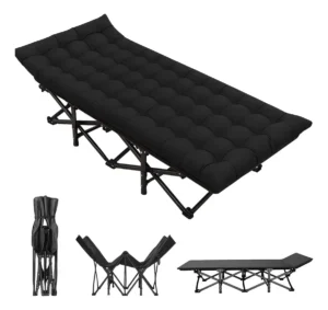 Cama Dobrável Portátil E Confortável Para Camping Ao Ar Livre É Boa VEJA AQUI Se Compensa Comprar
