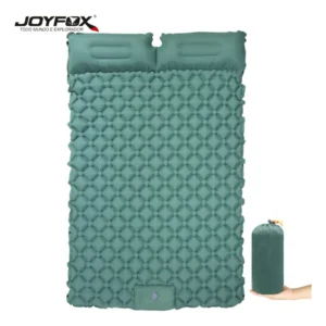 Colchão Inflável Automático De Casal Sleeping Pad Ar Externo Portátil De Acampamento 190 *120*5 Cm Com Travesseiro É Bom VEJA AQUI Se Compensa Comprar