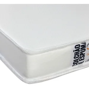 Colchão De Berço Para Cercado 100x70x10 C/lado Impermeavel Cor Branco É Bom VEJA AQUI Se Compensa Comprar