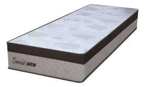 Colchão De Mola Essencial 88x26x188 Matelassê Bege É Bom VEJA AQUI Se Compensa Comprar